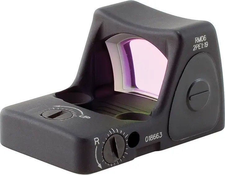 Приціл коліматорний Trijicon RMR Type 2 Red Dot Sight, 3.25 MOA, Adjustable LED 51 фото