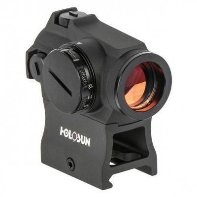 Коліматорний приціл Holosun Micro Elite HS403R, 2 MOA, на Weaver 55 фото