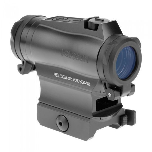 Коліматорний приціл Holosun Micro Elite HE515GM-GR, 2 MOA, на Weaver 57 фото