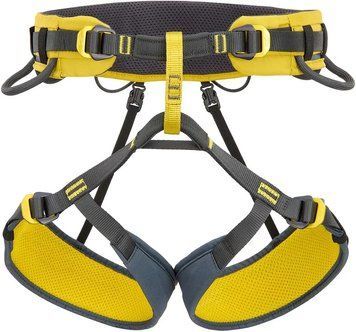 Страхувальна система Climbing Technology Wall Harness, M/L, Mustard Yellow/Anthracite 207 фото