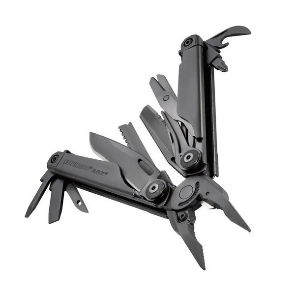Мультиінструмент Leatherman Surge Black, чохол MOLLE 831333 115 фото