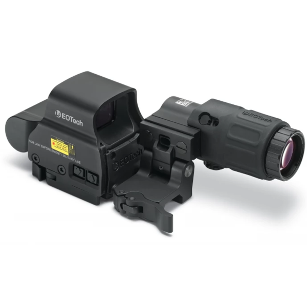 Збільшувач EOTech G33.STS 3x BLK Magnifier відкидний для коліматорних прицілів 54 фото