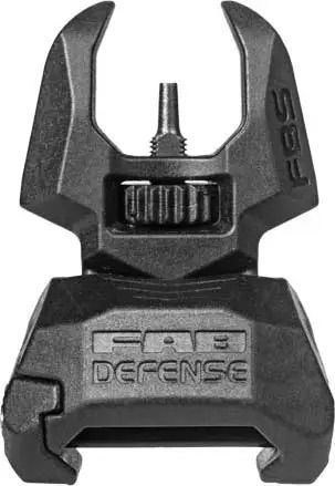 Мушка складана FAB Defense FBS на Picatinny Black (FX-FBS) 63 фото