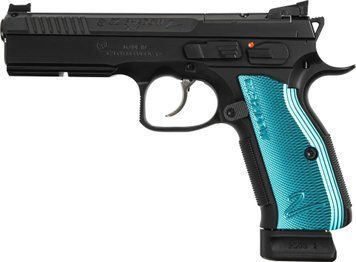 Пістолет спортивний CZ 75 Shadow 2 OR кал. 9x19, 19rnd, manual safety, nickel black 26 фото