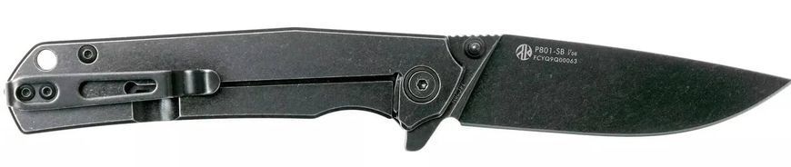 Ніж складаний Ruike P801-SB Black Limited Edition 37 фото