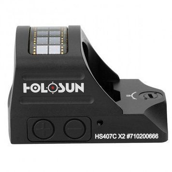 Коліматорний приціл Holosun Open Reflex Micro HS407C-X2 2 MOA 49 фото